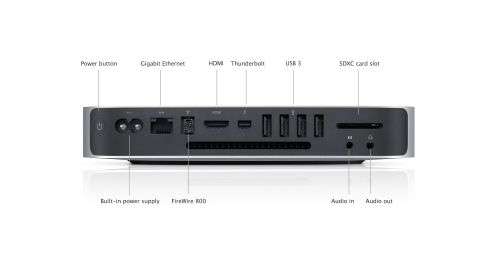 Apple Mac mini (A1347) Core i5  2.3Ghz 500GB 4GB Intel HD Graphics 3000