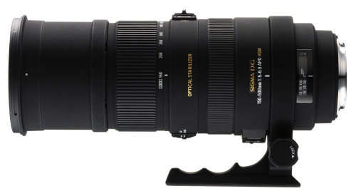 SIGMA 150-500mm F1:5-6.3 APO DG HSM (OPTICAL STABILIZER) ZOOM Lens for NIKON DSLR + Case