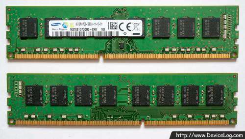 Samsung -4GB 2Rx8 PC3 10600R 09 - 10 - B0 - D2 -  ( M393B5273CH0- CH9 ) DDR3 - Desktop Ram)