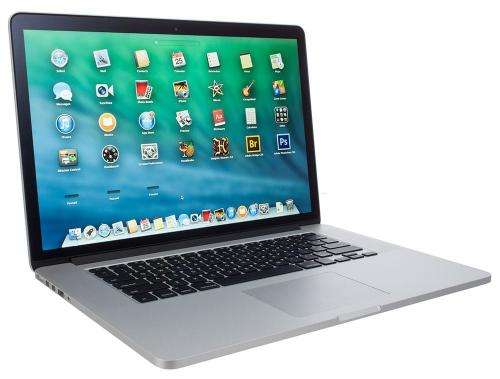 APPLE MAC BOOK PRO  A1398 Core i7 8GB RAM 512 SSD  HD GRAPHICS 4000 1.5GB with  Retina Display