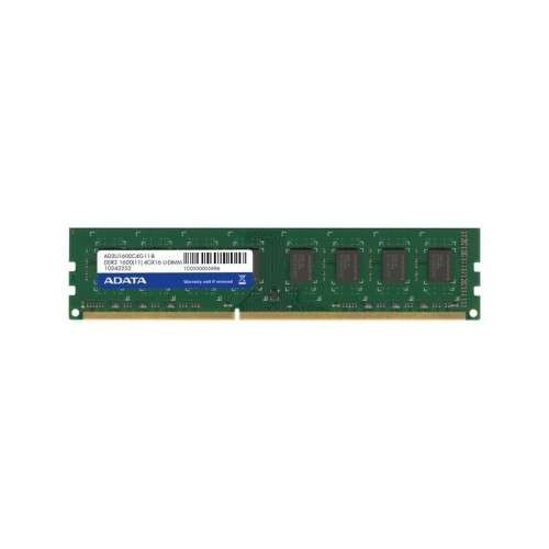 ADATA  DDR3 1600 (11) 4GX8 U DIMM 240-Pin Desktop Internal Memory