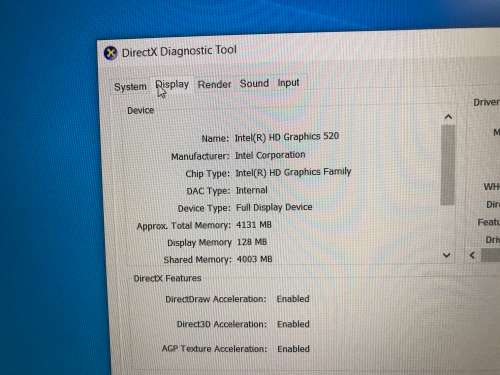 DELL LATITUDE E5570 LAPTOP Core i7 6th Gen 2.8 GHz 8GB Ram 256GB SSD
