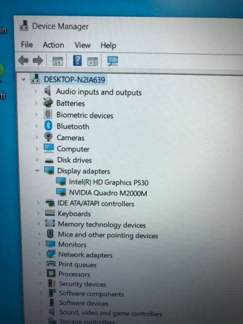 LENOVO ThinkPad P50 Xeon® CPU E3-1535M v5 2.9GHz 64GB Ram 256GB SSD 15.6 HD Graphics P530+NVIDIA Qua