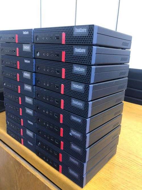 Lenovo ThinkCentre M720q Intel Core i5-8400T 8GB RAM 500GB HDD Tiny PC Windows 10 Pro