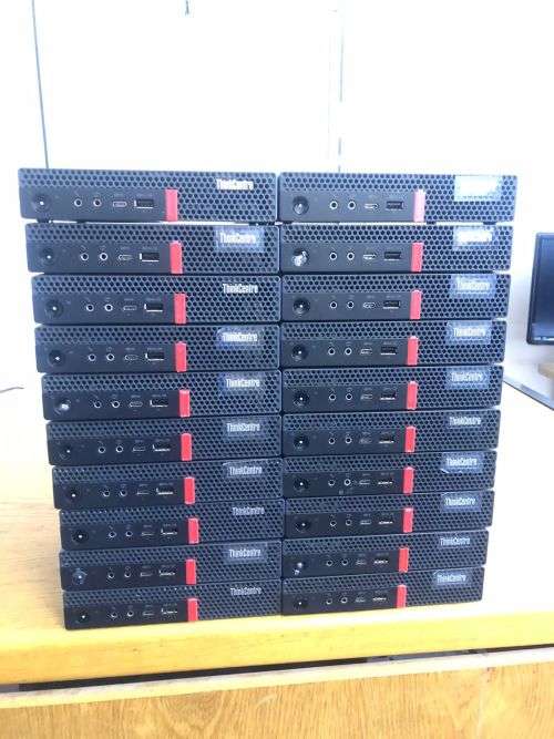 Lenovo ThinkCentre M720q Intel Core i5-8400T 8GB RAM 500GB HDD Tiny PC Windows 10 Pro