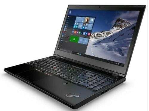 Lenovo ThinkPad P51 i7-7700HQ 2.81GHz 16GB Ram 500GB HDD 15.6` NVIDIAQuadro M1200 FHD GRP 4GB Dedic