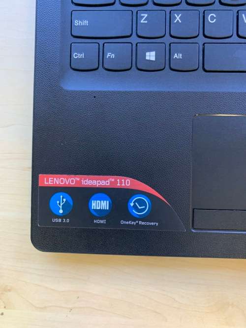 LENOVO IdeaPad 110-15IBR Celeron N3060 1.6GHz 4GB RAM 500GB HDD