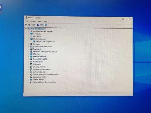 Dell Optiplex 3060  Desktop Mini  Intel i3-8100T @ 3.1 GHZ  8GB Ram  128GB SSD   500GB HDD