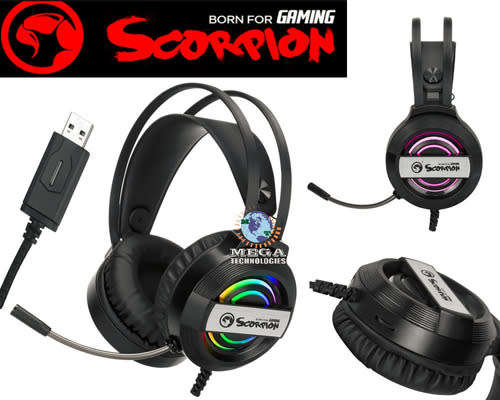 MARVO HG8902 Stereo Gaming Headset - Powerful bass Sounds