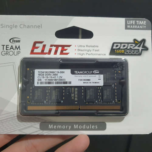 ELiTe DDR4 16GB 2666MHz Ram