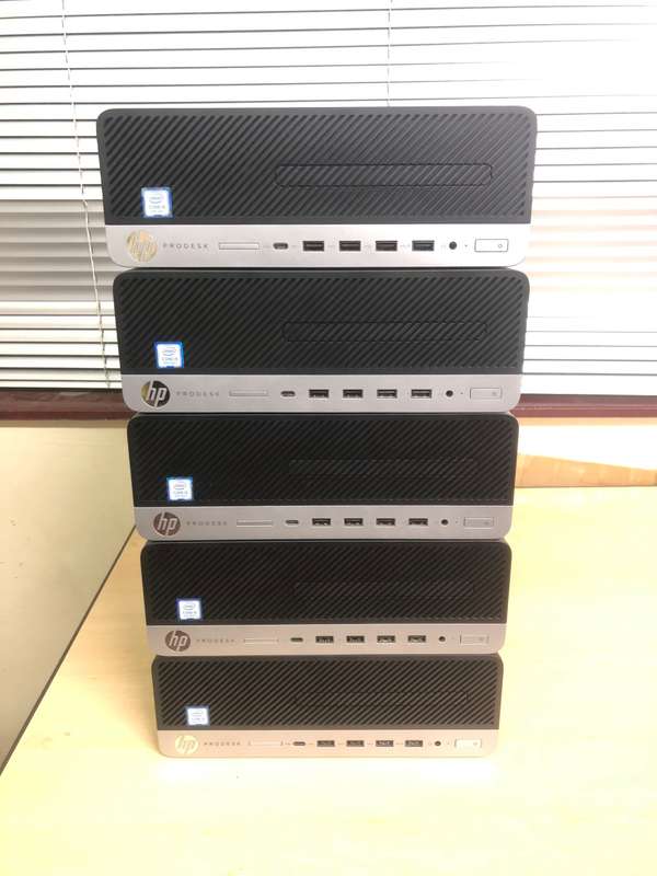HP Pro Desk 600 G4 / G5 SFF Pc ntel® Core i5 8500  8GB DDR4  500GB HDD