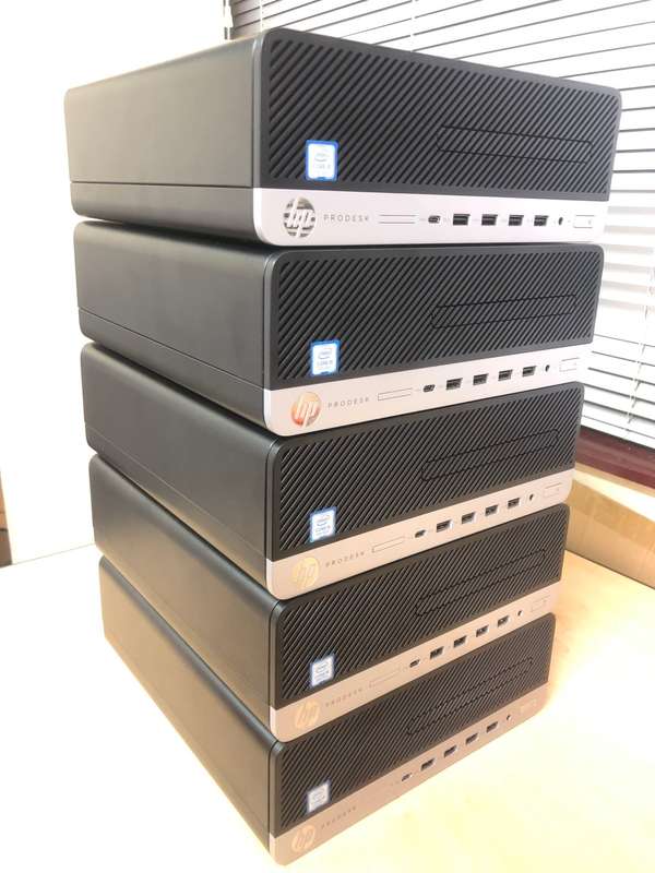 HP Pro Desk 600 G4 / G5 SFF Pc ntel® Core i5 8500  8GB DDR4  500GB HDD