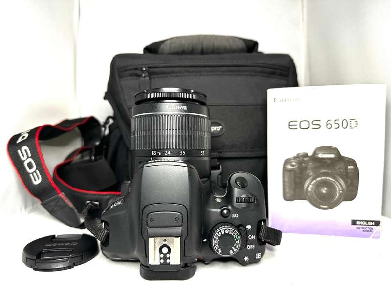 Canon EOS 650D with Lens & Accessories