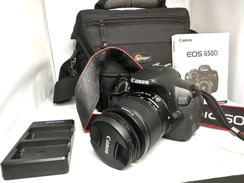 Canon EOS 650D with Lens & Accessories
