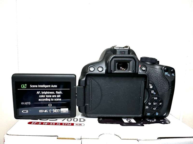 Canon EOS 700D with Lens and Accessories  * The Canon EOS 700D DSLR Camera Body  * Canon 18-55mm Af/