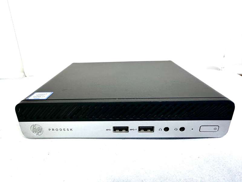 HP ProDesk 400 G4 Desktop Mini PC i3-8100T 3.10GHz 8GB Ram 128GB SSD excellent condition as new