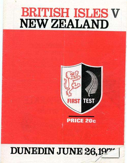 Lions v All Blacks 1st Test 1971 Carisbrook