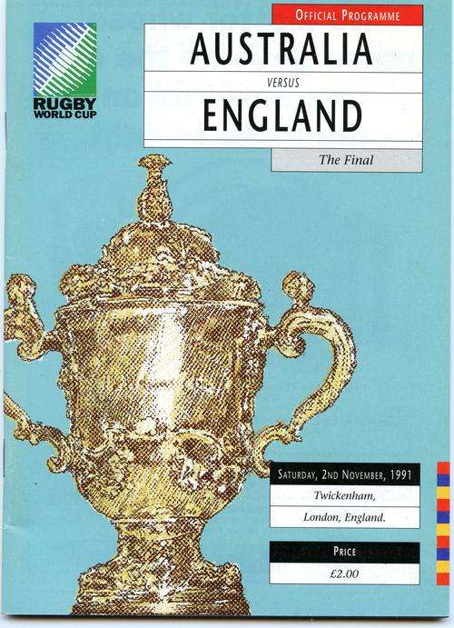 1991 World Cup Final Aust v England