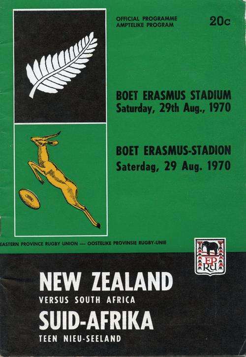 Sth Africa v All Blacks 3rd Test 1970
