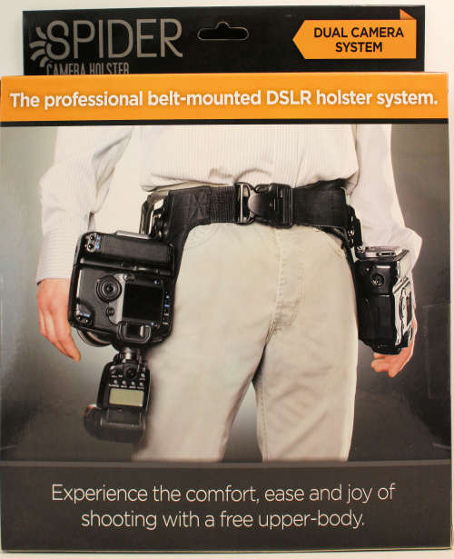 Spiderpro Professional belt mounted DSLR  dual holster system