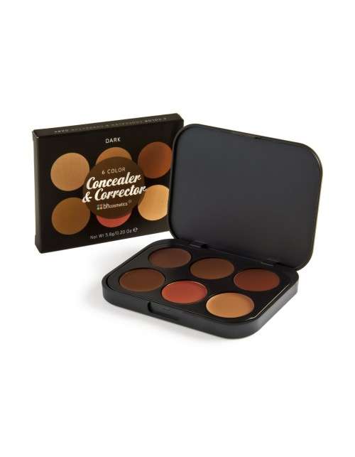6 Color Concealer & Corrector Palette - Dark by BH Cosmetics