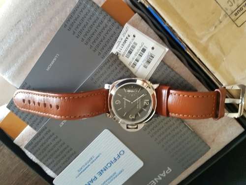 PANERAI LUMINOR MARINA PAM111 PAM00111 LIMITED PRODUCTION LUXURY WATCH- AS NEW - FULL SET