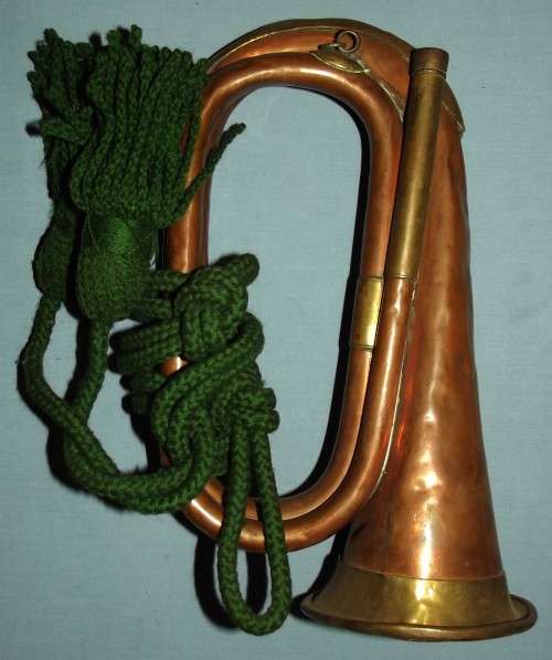 Old Military Copper and Brass Bugle