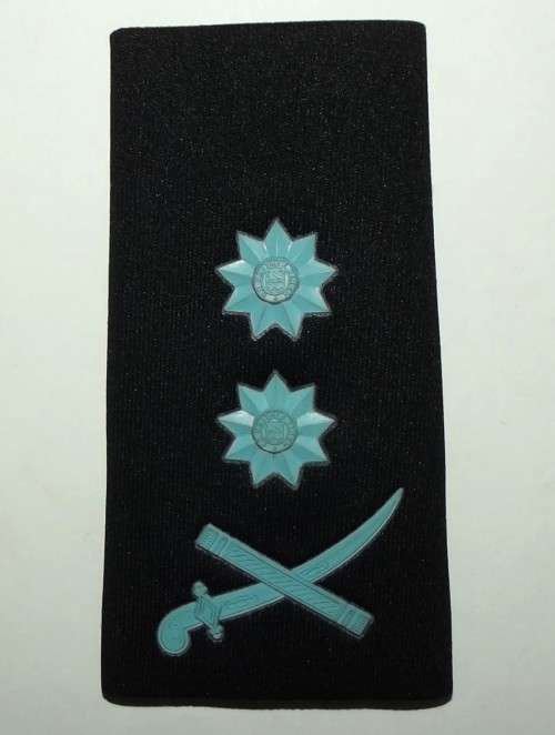 SAAF Lieutenant General Rubber Shoulder Rank