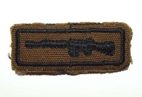SADF Army Marksman "Skiet Balkie" Nutria Badge