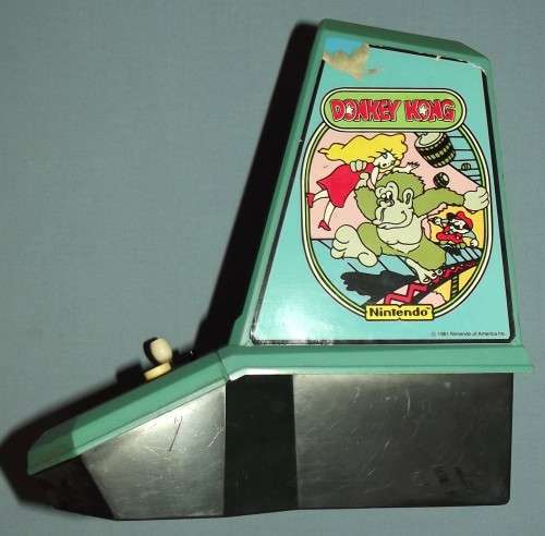 Retro 1981 Nintendo Donkey Kong Coleco Table Top Mini Arcade Game