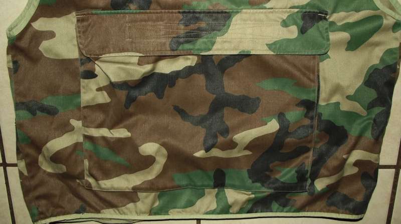 Old Military Camo Vest