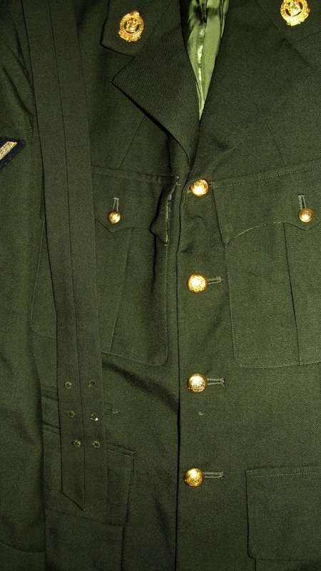 1970 Railways Police Sergeant Tunic Jacket Complete With Badges