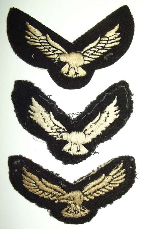 WW2 Airforce Cloth Eagle Chevrons