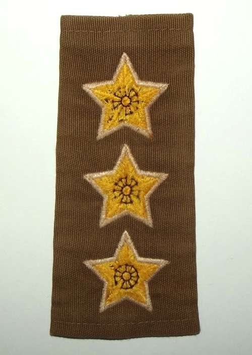 SADF Border War Army Captain Nutria Cloth Slip On Rank