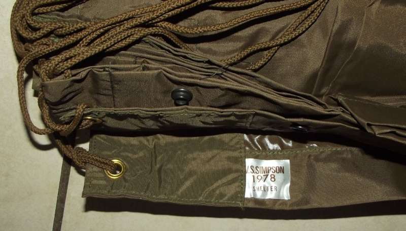 1978 SADF Army Border War Nutria Ground Sheet