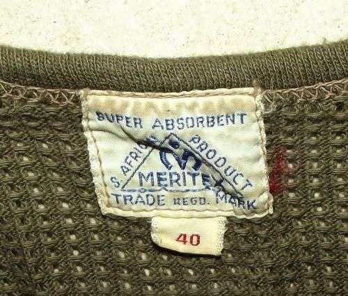 1970's SADF Army Athletic Vest