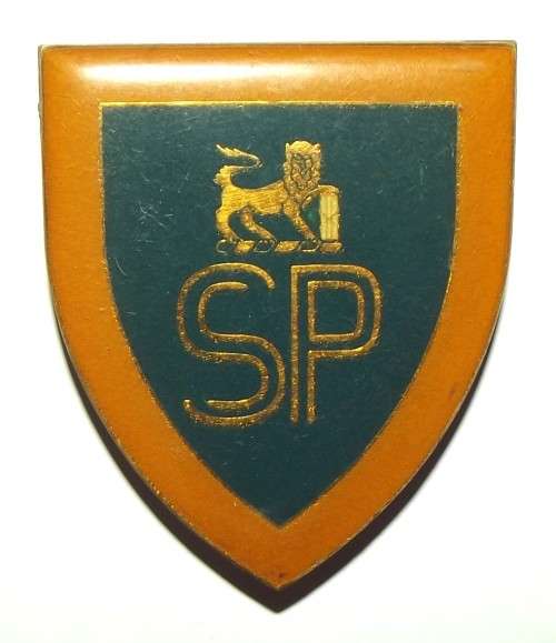 SADF State President's Guard First Issue Metal Shoulder Flash