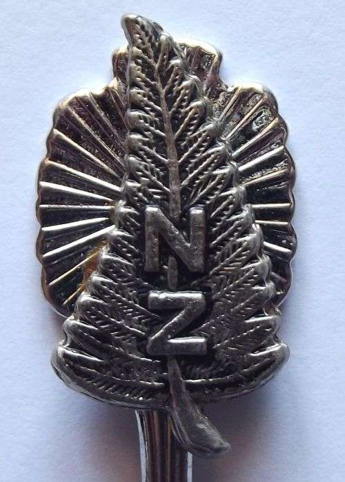 Old New Zealand All Blacks Rugby Crested Souvenir Spoon