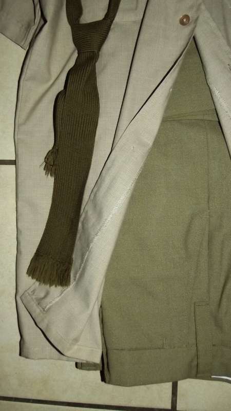 1989 SADF Army Work Uniform Shirt, Tie and Trousers