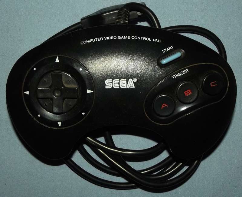 Old SEGA Computer Video Game Model SJ-3500 Control Pad Controller