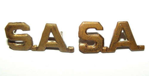 SADF Army Metal Collar Badges