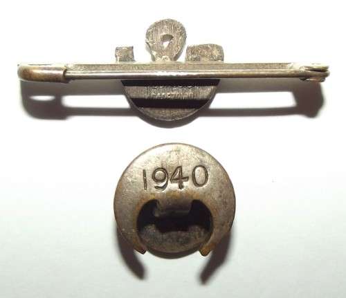 Old SA National Party Tie Pin and Buttonhole Badge