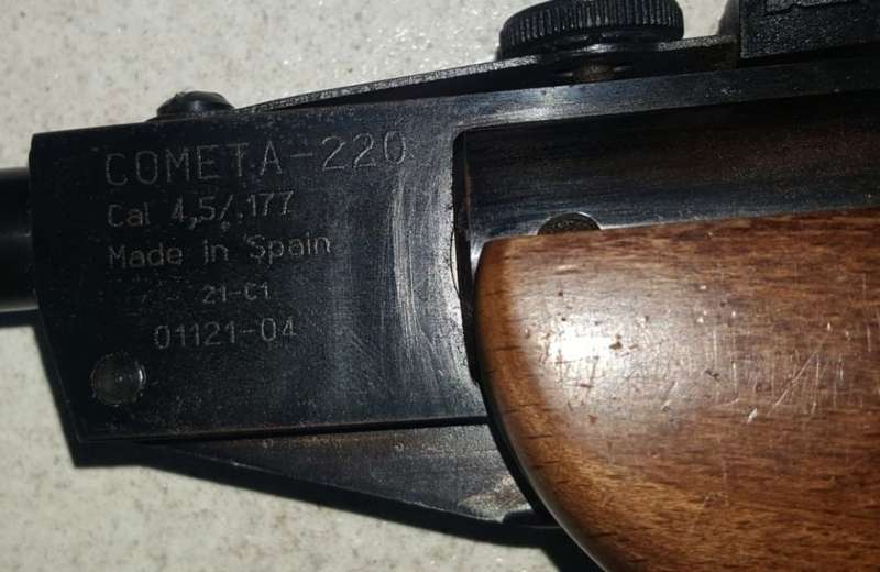 Vintage Cometa 220 Made in Spain Cal 4,5 / .177 Air Rifle
