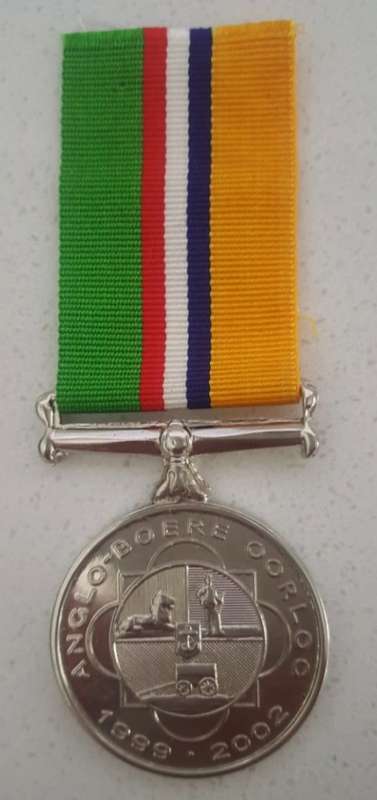 Anglo Boere Oorlog Centenary Medal