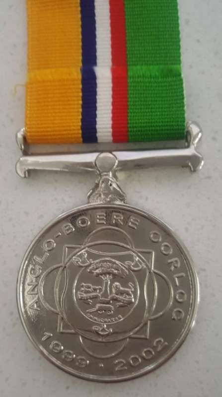 Anglo Boere Oorlog Centenary Medal