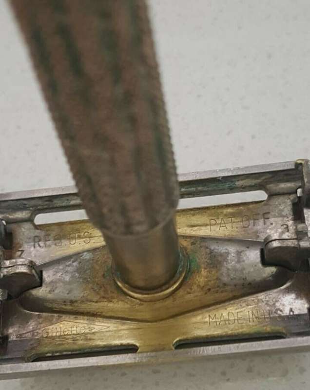 Vintage Gillette Made in USA Safety Razor