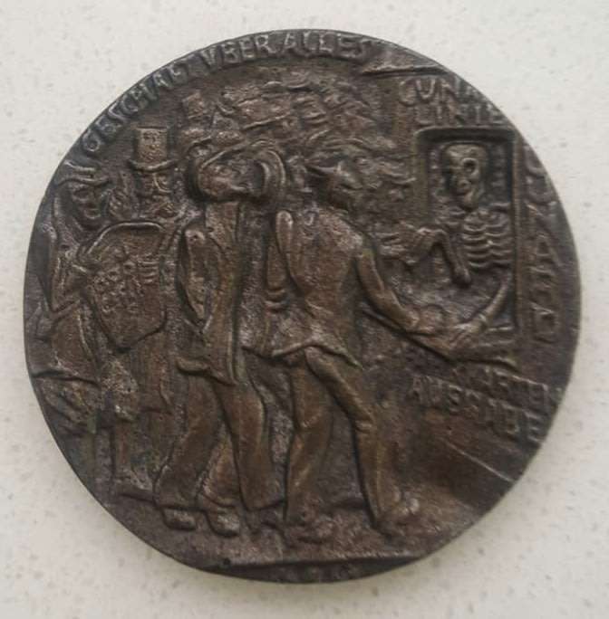 Original WW1 Sinking of the Luisitania Medal