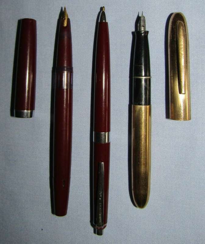 Vintage Wearever and Senator Fountain Pens Etc