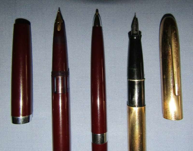 Vintage Wearever and Senator Fountain Pens Etc