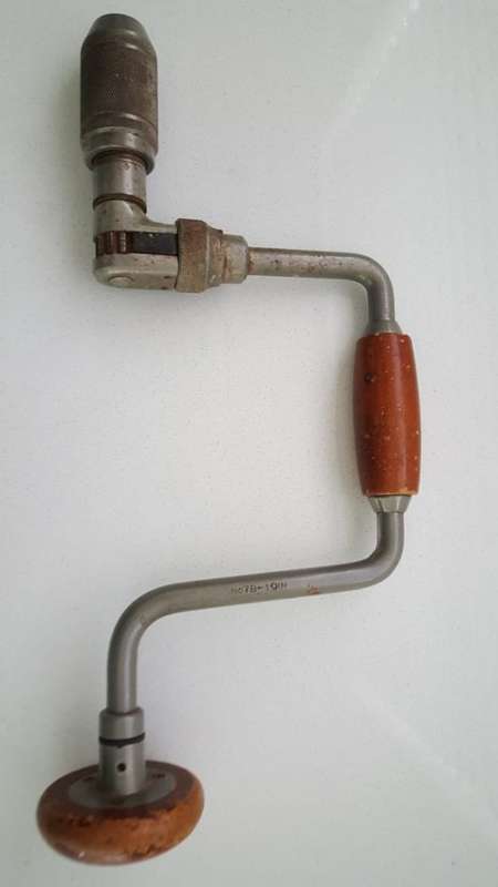 Vintage Stanley No 78 Made in England 10 Inch Hand Brace Drill